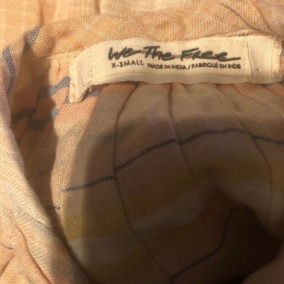 NWOT Free People tunic blouse size XS oversize - Picture 8 of 8